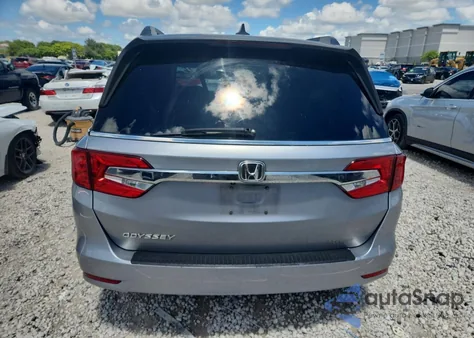 2019 Honda Odyssey Exl из США, поврежденный, VIN 5FNRL6H71KB077371
